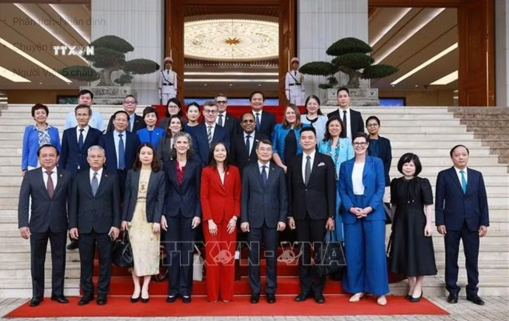 Thủ tướng Lê Minh Hưng tiếp Điều phối viên Thường trú và Trưởng đại diện các tổ chức của Liên hợp quốc tại Việt Nam